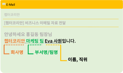 Email in Korean